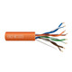 Genesis 23/4 Cat 6 Plus Unshielded (U/UTP) Riser Networking Cable - Reel-in-a-Box, 1000ft, Orange - 50922103 Genesis 23/4 Cat 6 Plus Unshielded (U/UTP) Riser Networking Cable - Reel-in-a-Box, 1000ft, Orange - 50922103